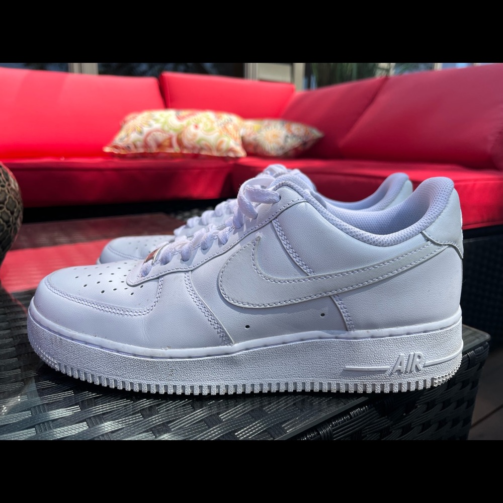 White Nike Air Max Mens 9